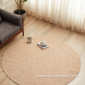 light brown PP braided Round indoor outdoor rugs